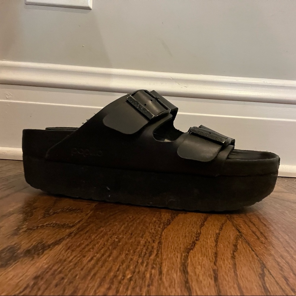 Birkenstock Papillon platform slides